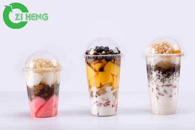 軽量の白いプラスチック飲むコップ、水プラスチックは友好的なEcoをすくいます