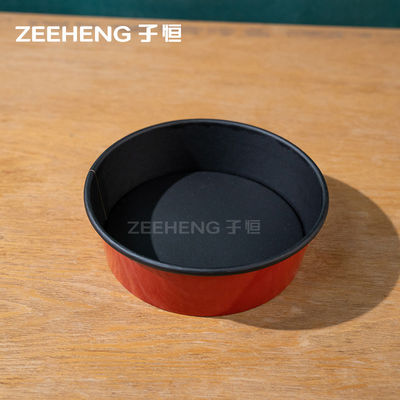 イベントやパーティー企画用の新しい赤黒紙ボウル