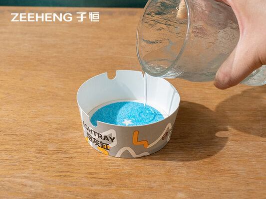 6オンス容量 長方形 紙ボウル SAP素材と水発泡自己消火機能付き ホテル、レストラン、家庭用